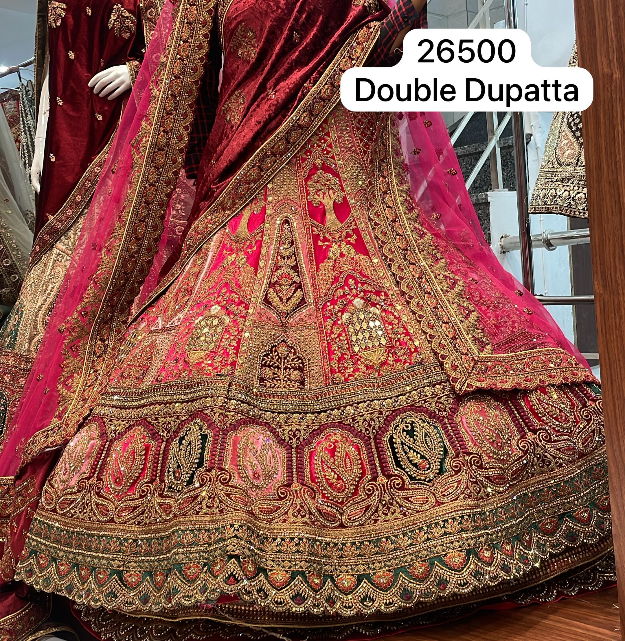 Dulhan lehenga with price in chandni chowk best sale