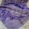 purple jimmy choo saree