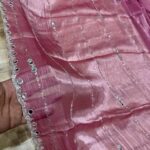 mirror work jimmy choo saree