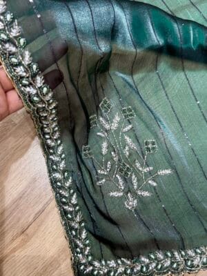 Jimmy Choo Sequin Handwork Saree