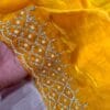 fendi silk saree
