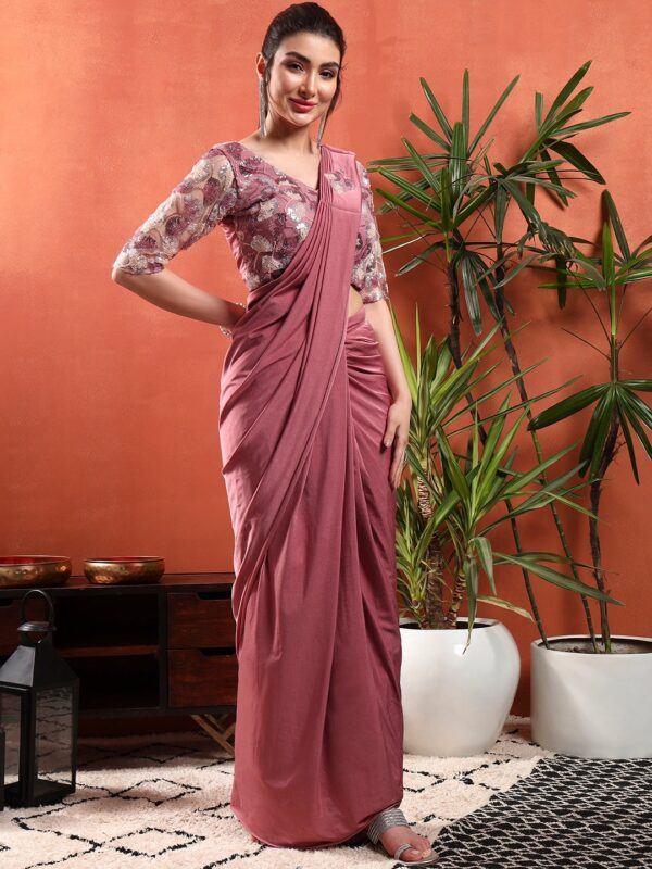 ready to wear saris